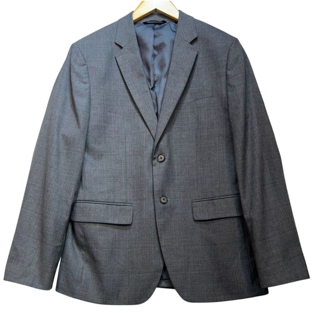 Banana Republic Men’s Tailored Slim Fit Sport Coat Jacket 2 Button Size 38S Gray